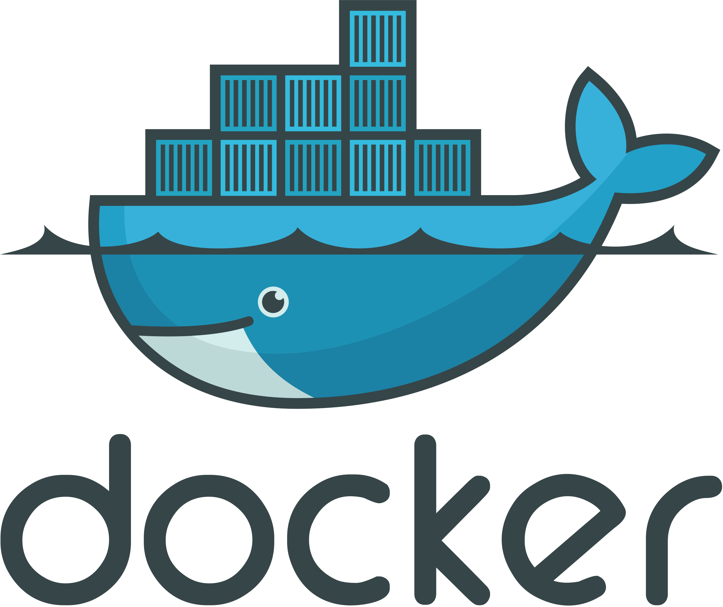 Logo of Docker